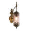 Appliques murales rustiques en verre de style gothique