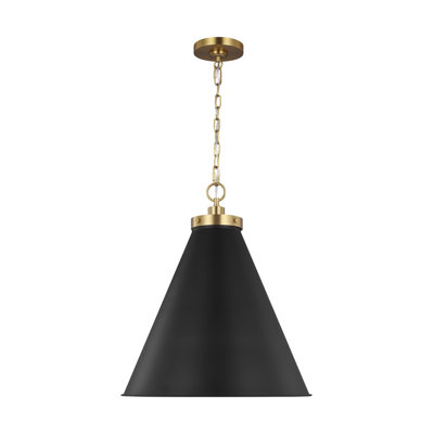 Arnell Single Light Metal Dimmable Pendant