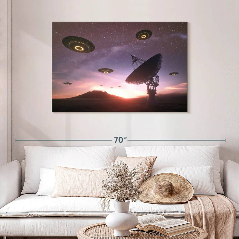 Vaisseaux spatiaux Kelan Alien, H 30 po x l 45 po