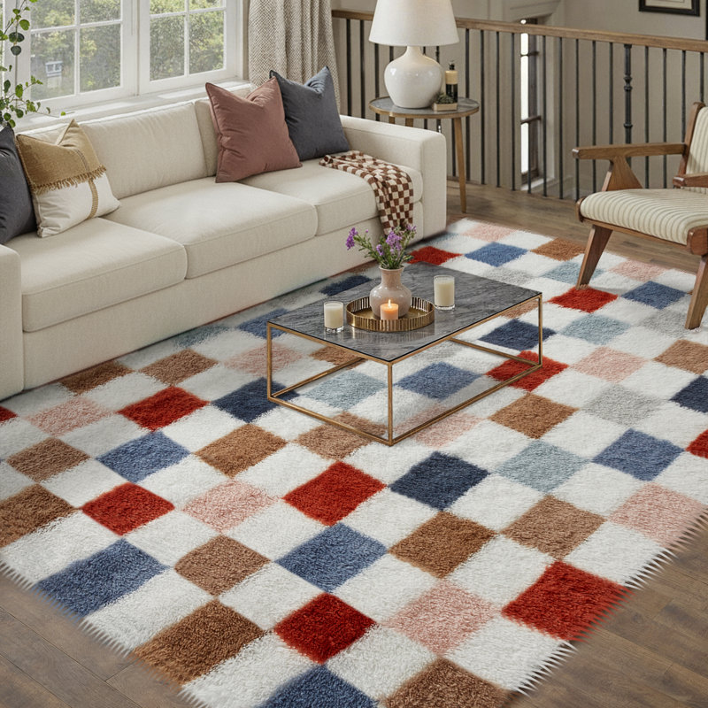 Shag Area Rug, Rectangle 152 x 244 cm