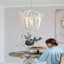 Lustre géométrique à 4 lumières Haverly