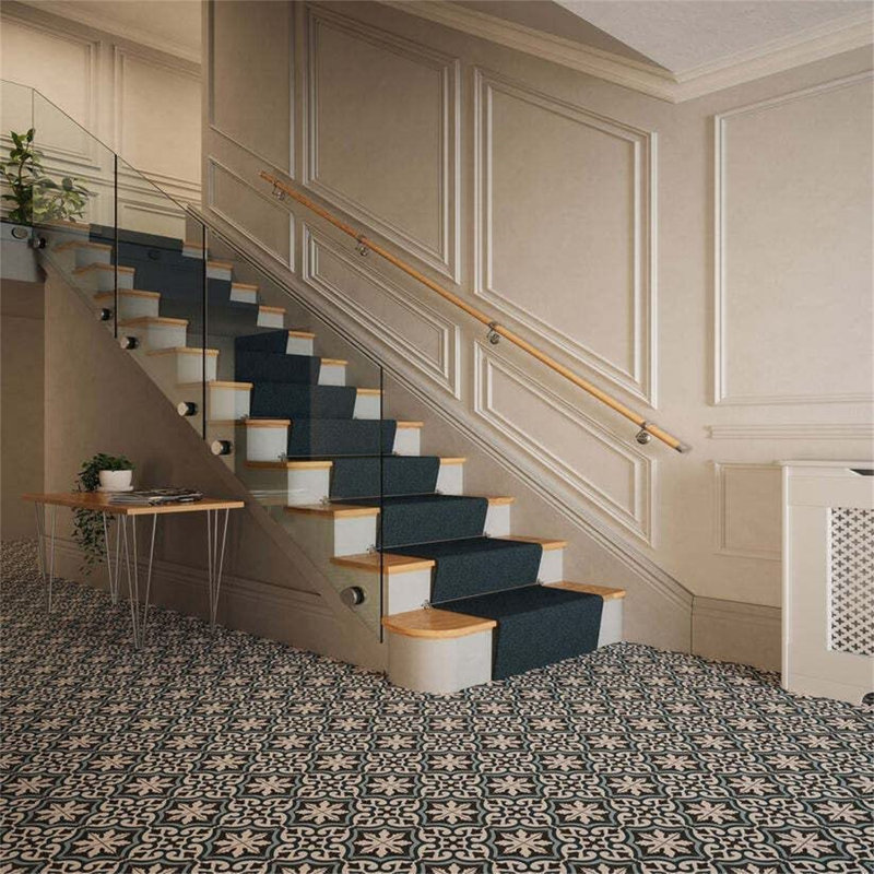 Oak Wood Internal 3.6M Easy Fit Staircase Handrail Kit