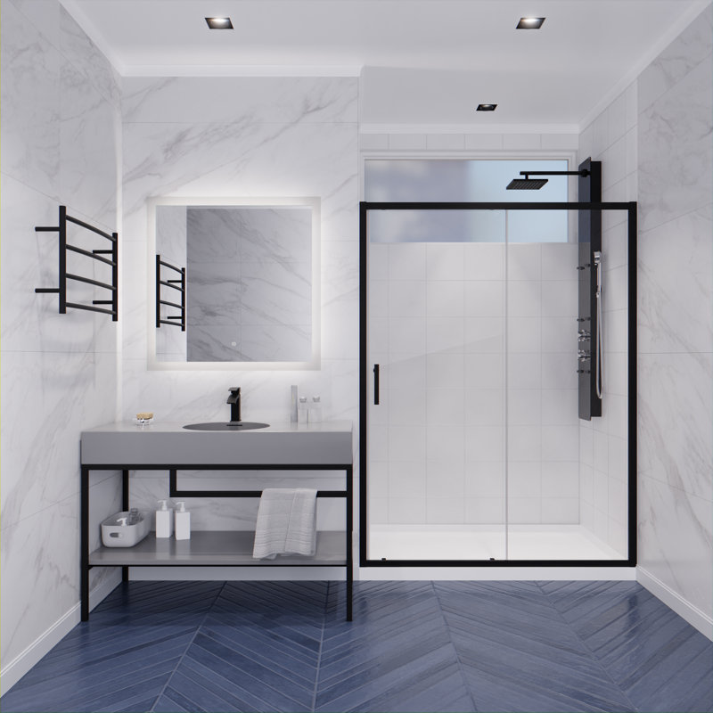 Halberd 72" H Framed Shower Door