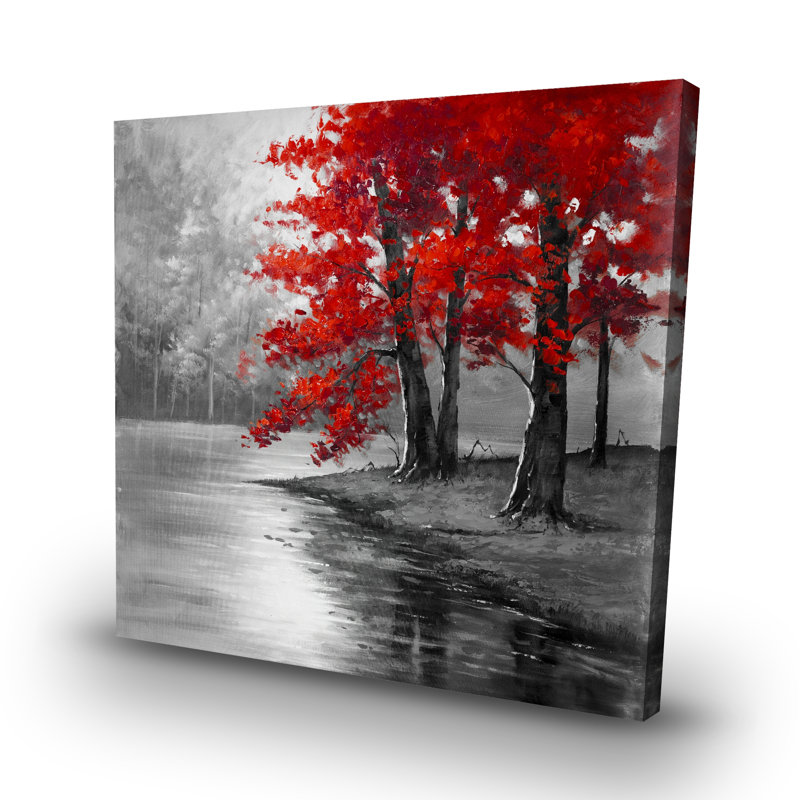 Peaceful view - 32"x32" art on canvas
