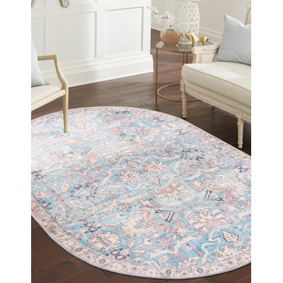 Tapis bleu Enger