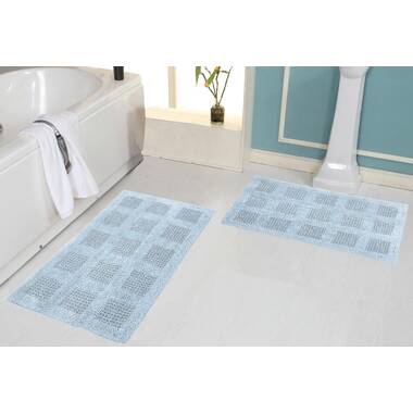 Highland Dunes Rozanne Bath Rug; Ivory