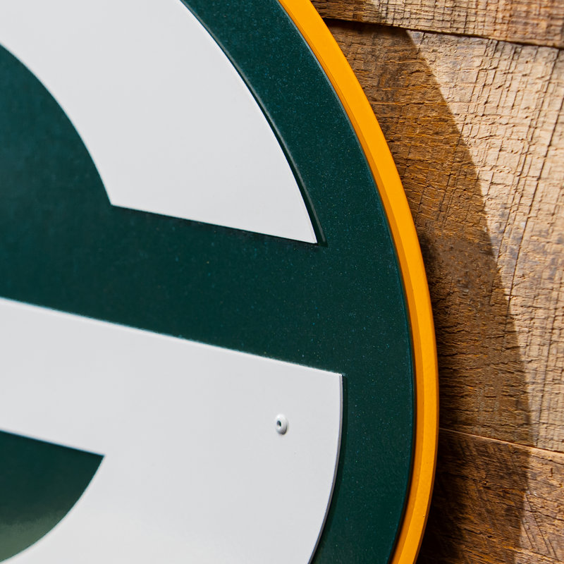 Art mural en métal Green Bay Packers