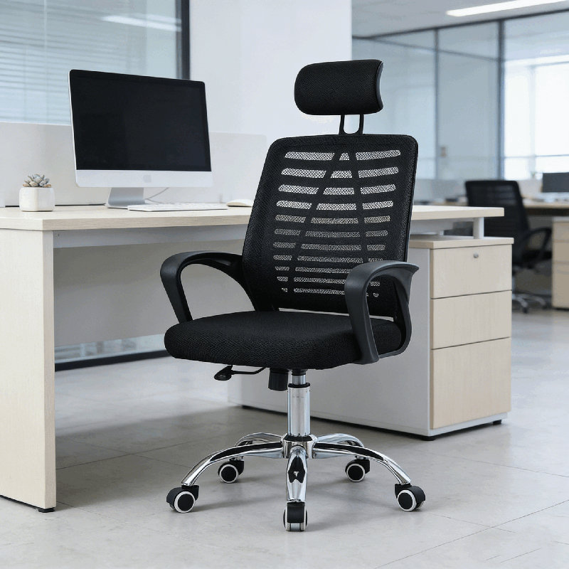 Chaise de bureau réglable en hauteur