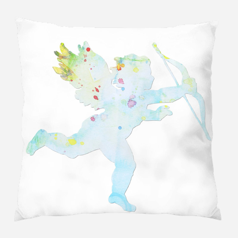 Coussin ange Orvis, Intérieur, Microsuède