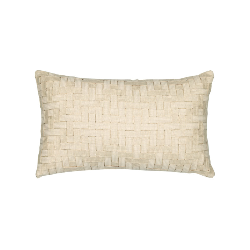 COUTURE CLASSICS Indoor/Outdoor Pillow Cover & Insert, Rectangle 12"H x 20"W
