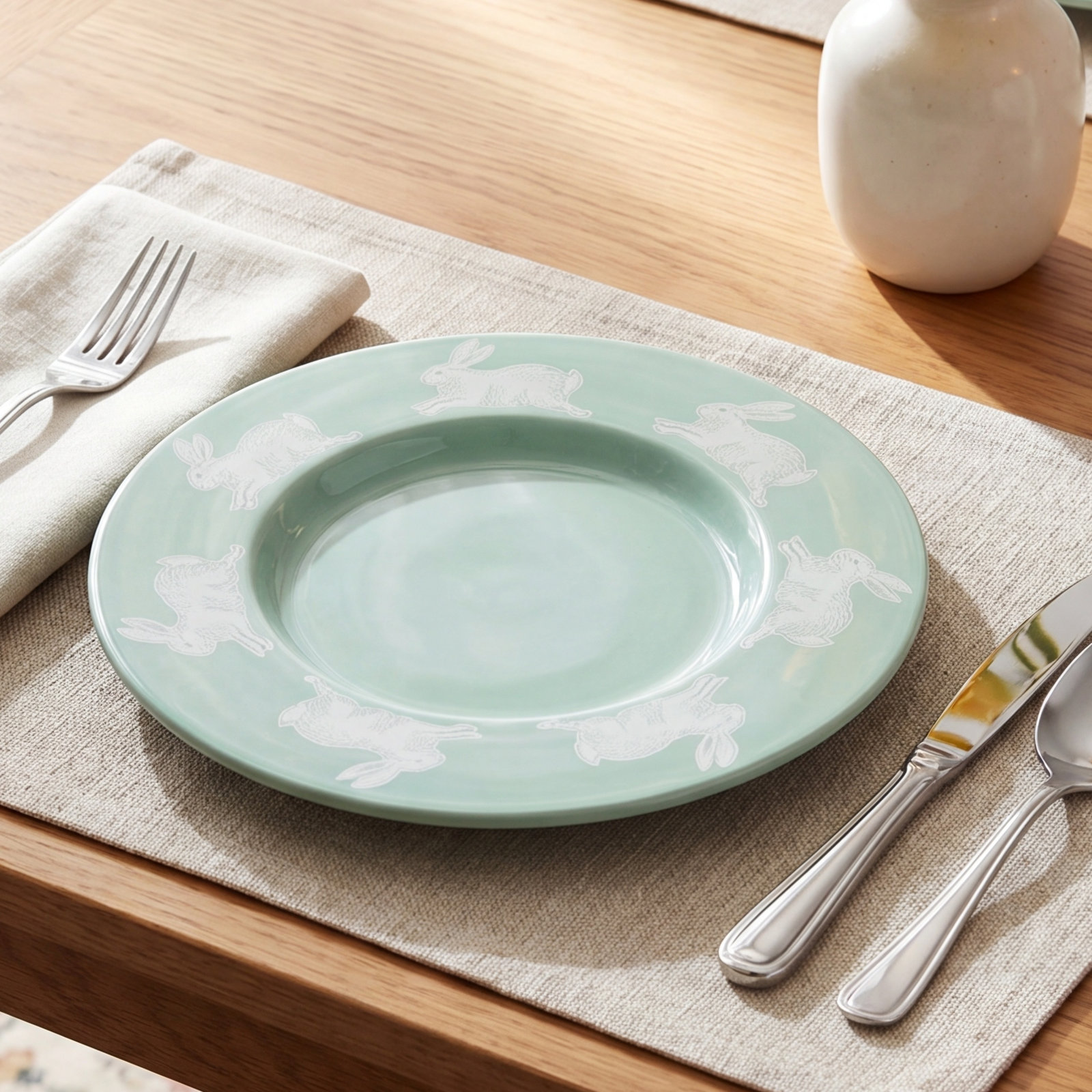 Easter Ceramic Dinnerware Set