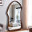 French-Style Vintage Irregular-Shaped Wall-Mounted And Floor-Standing Full-Length Mirror-118327509