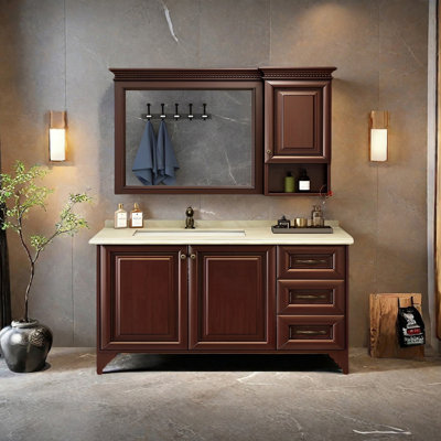 Modern American style rest room bathroom cabinet