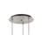 3 - Light Brushed Nickel LED Cluster Pendant
