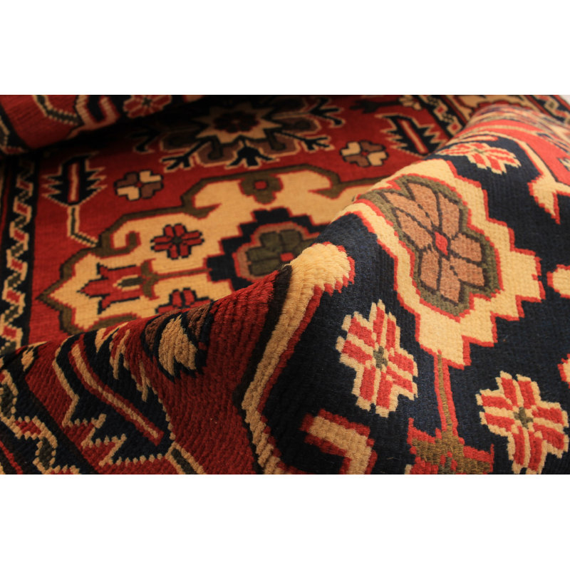 Tapis intérieur en laine de couloir 2 pi 10 po x 9 pi 7 po "one-of-a-kind" noué la 2010 one kargahi Kalen