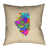 Polyester filé / Coussin décoratif européen n'est pas disponible