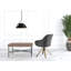 Fauteuil pivotant en velours et or 23 po-818201840