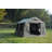 9.8X13ft inflatable camping tent with canopy & hand pump, easy setup waterproof & windproof air glamping tent.-113523022