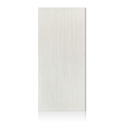 Dalle de porte intérieure blanche à texture creuse