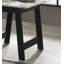 Table de bout l 19 po avec finition en faux marbre Kenjiro