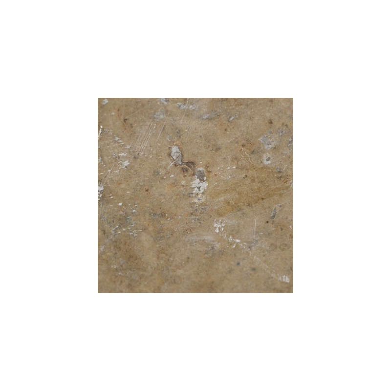 Savile Court 6 in. x 18 in. Honed Travertine Ledger Corner Tile