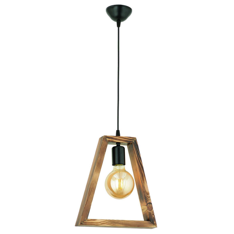 Luminaire suspendu géométrique à 1 lumière Lough