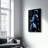 Elegant Tempered Glass Wall Art Painting, 13.8 x 21.7 inches | 100% Tempered Glass, Thickness: 0.16 inches | UV Printed for Vibrant Colors | Perfect for Home Decor, Living Room, & Office Spaces