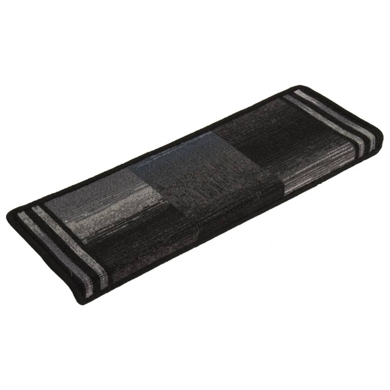 Gracemarie Non-Slip Stair Tread, Black