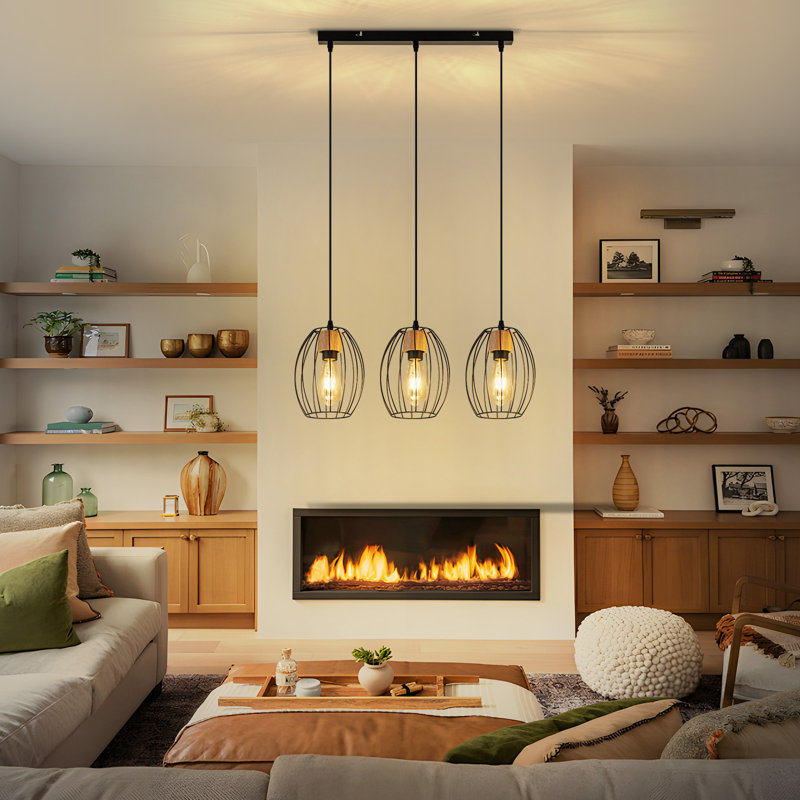 3 - Light Stainless Steel Bell Pendant