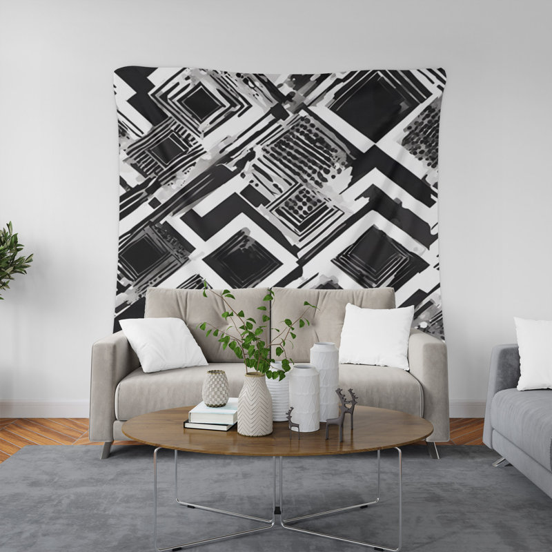 Tapisserie murale, H 88 po x l 104 po