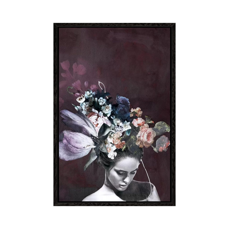 Haute Couture V - Print on Canvas, Black Framed, 66.04cm H x 45.72cm W x 3.81cm D