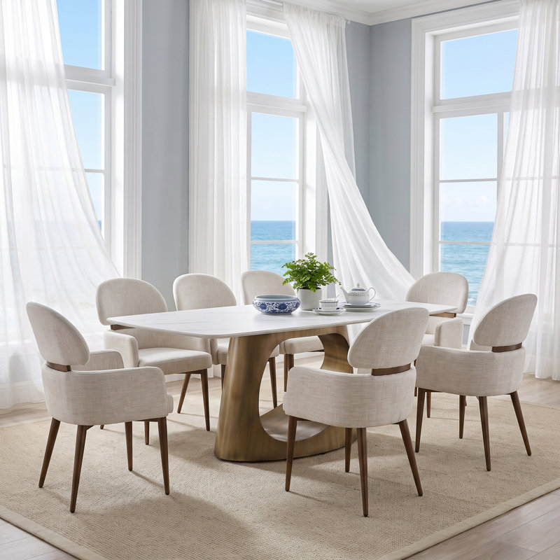 B1270448DFFD46048CCB51B9E6A38532, 78"Dining Table and 8 Chairs