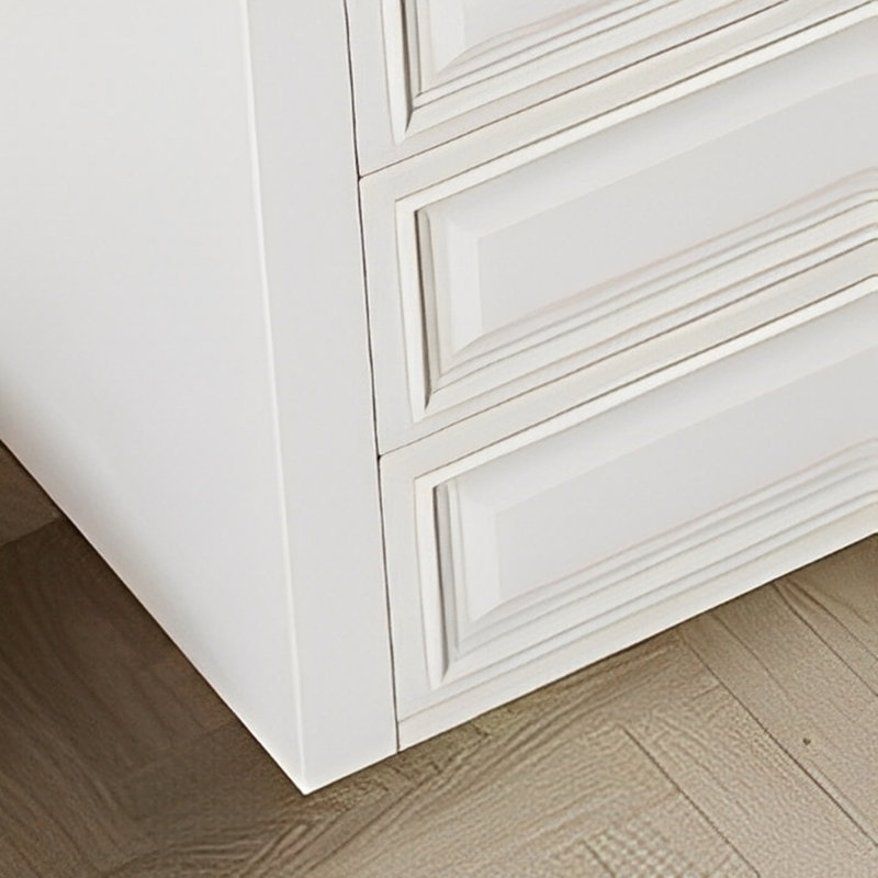 Armoire de salle de bain style français, Crème, crème, 59"