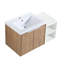 Meuble-lavabo à fermeture en douceur 36 po avec lavabo, petites tablettes de rangement, armoire combinée 24 po et 12 po-1866121878