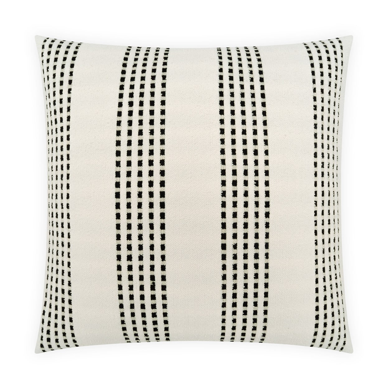 Gambora Throw Pillow, 24"H x 24"W, Domino