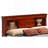 Charming Full Bed In Rich Cherry Finish