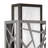 Quadrato Steel LED Flush Mounted Sconce