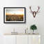 Skyline of Prague in Abstract - Picture Frame Graphic Art Print-55739706-55739710