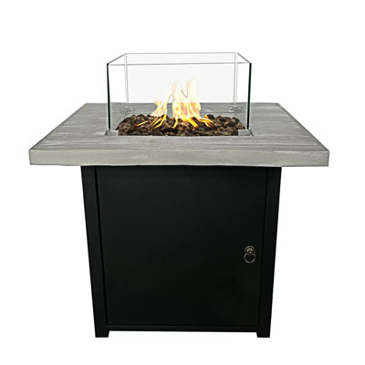Fibre Reinforced Concrete Propane Fire Pit Table