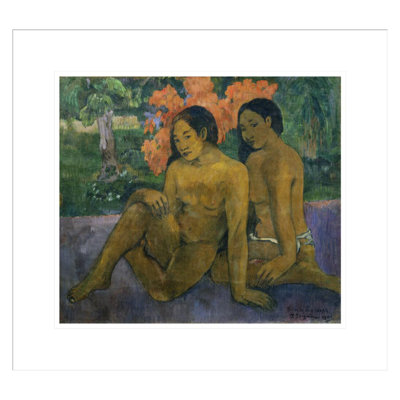 Leur corps par Paul Gauguin - Estampe numérique encadrée