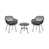 Gray Frame/Dark Gray Cushion selected