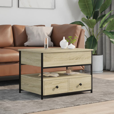 Adriel Lift Top Four Leg Coffee Table with Storage