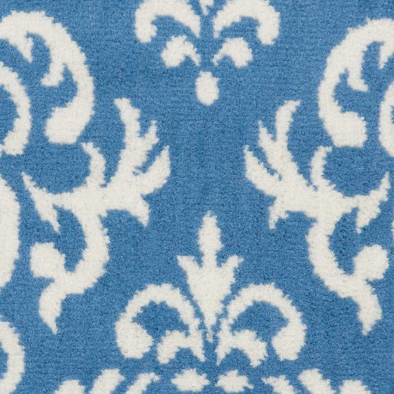 Damask Area Rug, Rectangle 114 x 175cm