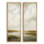 «Soft Neutral Cloud & Landscape for Living Room», ensemble de 2 reproductions d'art murales encadrées sur toile 60 po x 20 po x 2 pièces, 60 po x 30 po x 2 pièces-641657337-641657342