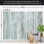 Panneau mural Surface Surface - bois rustique bleu clair-1363963359