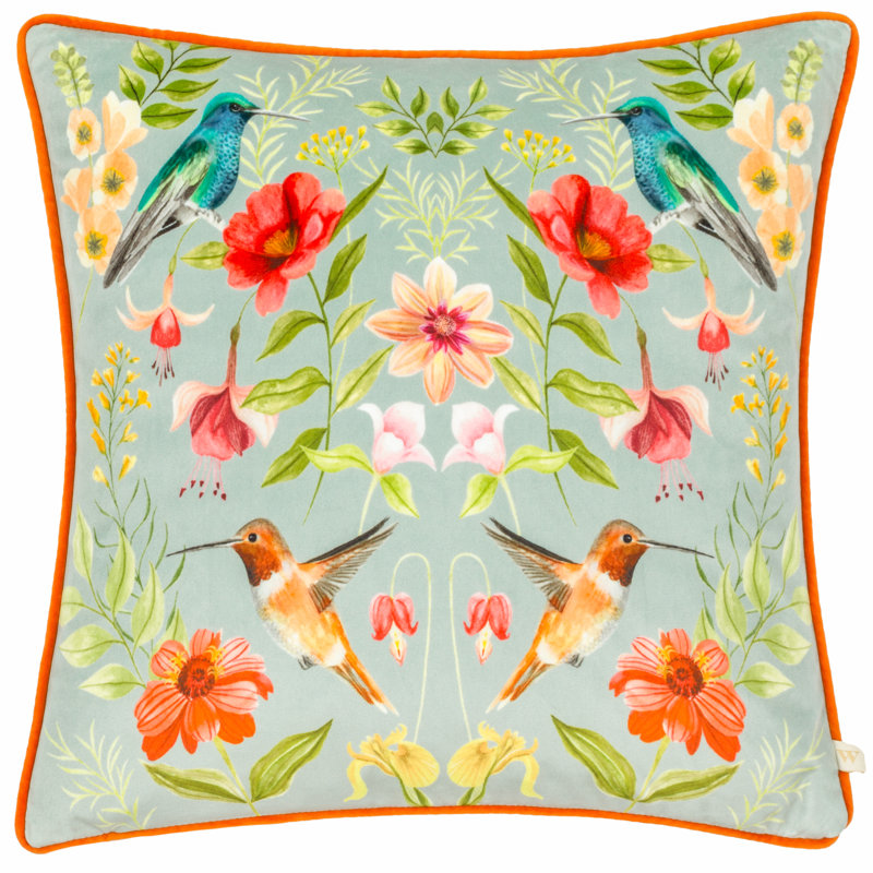 Floral Square Throw Cushion