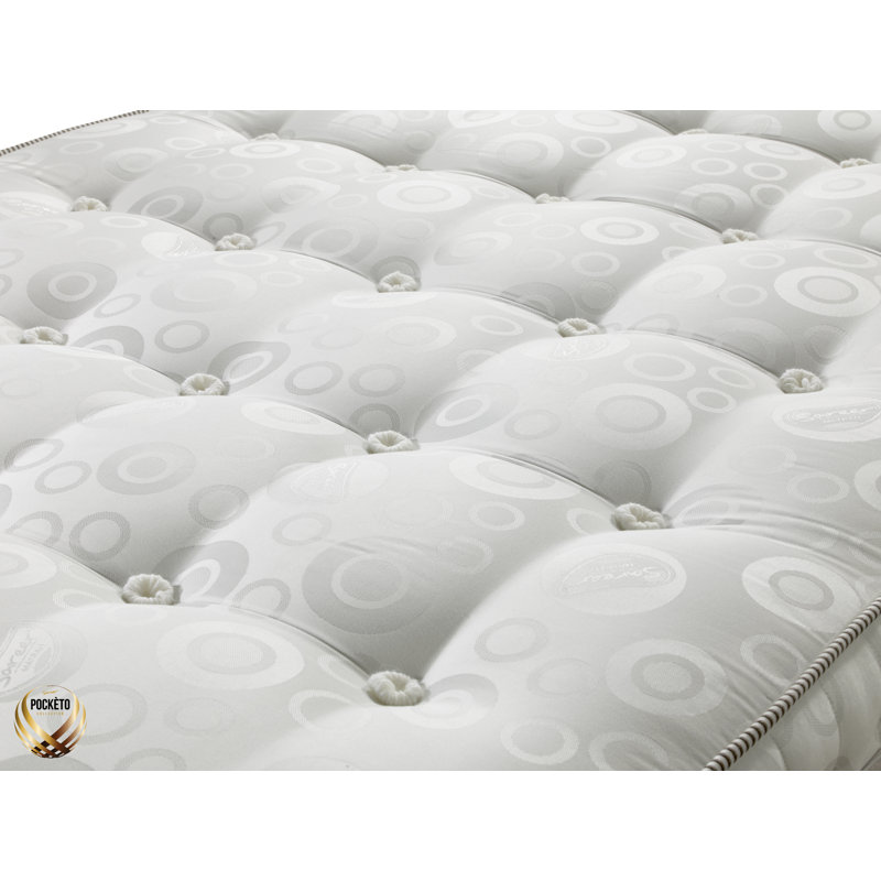 Pocketo Sareer Open Coil Mattress, Super King (6')