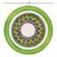 Calypso Porcelain Salad/Dessert Plate