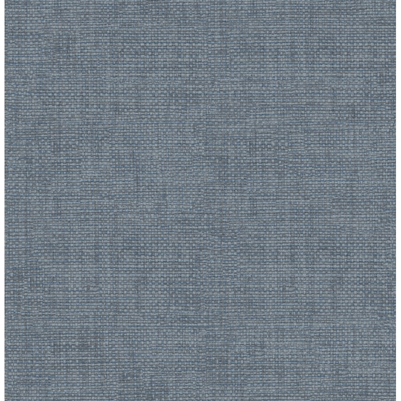 Rouleau de papier peint L 33 pi x l 20,5 po Wlikerson, Bleu