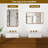 Wavy Rectangle Solid Wood Frame Decorative Mirror For Bedroom, Bathroom, Living Room, Entryway-708307488-708307500